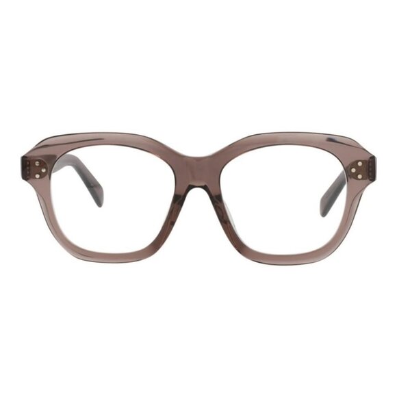 Celine Womens Round/Oval Brown Brown Transparent Fashion Designer Eyewear - Picture 1 of 4